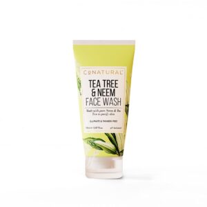 CONATURAL TEA TREE & NEEM FACE WASH SULPHATE FREE