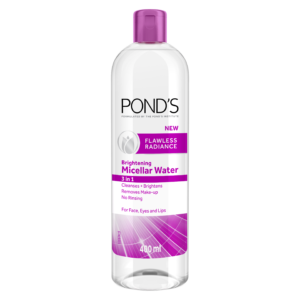 PONDS NEW FLAWLESS RADIANCE BRIGHTENING MICELLAR WATER 3 IN 1