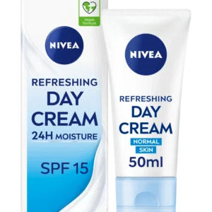 NIVEA REFRESHING DAY CREAM 24H MOISTURE VITAMIN E SPF 15 FOR NORMAL SKIN