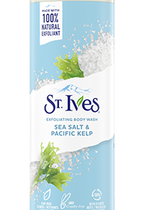 EXFOLIATING BODY WASH WITH SEA SALT & PACIFIC KELP