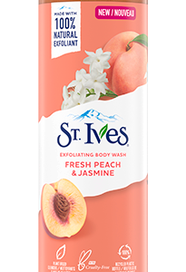 EXFOLIATING BODY WASH WITH FRESH PEACH & JASMINE (650ML)