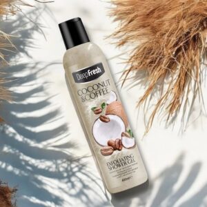 EXFOLIATING SHOWER GEL WITH COCONUT & COFFEE  (400ml)