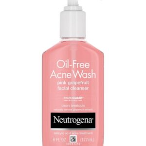 Oil-Free Acne Wash Pink Grapefruit Facial Cleanser