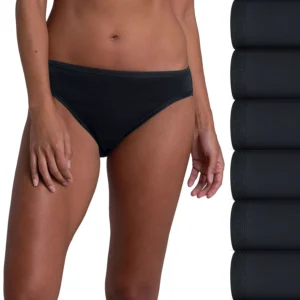 Women's Fruit of the Loom 6 -Pack Cotton Bikini Brief Set